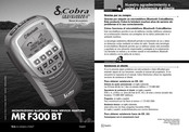 Cobra Marine MR F300BT Manual Del Propietário