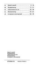 Siemens ET375GU11E Instrucciones De Uso