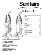 Electrolux Sanitare C5800 Serie Manual Del Propietário