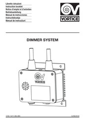 Vortice DIMMER SYSTEM Manual De Instrucciones