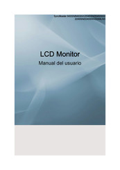 Samsung SyncMaster 2243SNX Manual Del Usuario