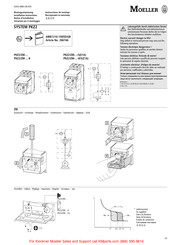 Moeller PKZ2 Serie Instrucciones De Montaje