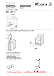 Moeller DE4-MNT-C2 Instrucciones De Montaje