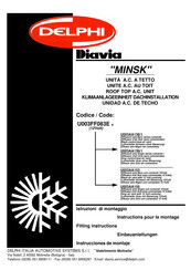 Delphi Diavia Minsk U003AA138/1 Instrucciones De Montaje