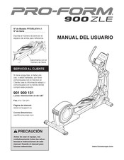 ProForm PFEVEL87914.1 Manual Del Usuario