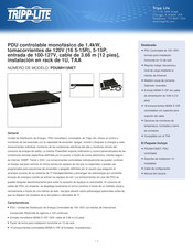 Tripp-Lite PDUMH15NET Manual Del Usuario