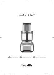 Breville the Sous Chef Manual De Instrucciones