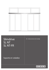 GEZE Slimdrive SL NT-FR Instrucciones De Montaje