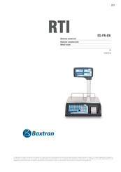 Baxtran RTI Manual De Instrucciones