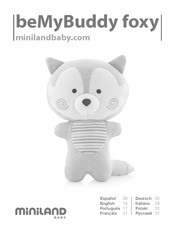 miniland baby beMyBuddy foxy Manual De Instrucciones