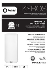 Rointe KYROS KWN150DHW2 Manual De Instrucciones