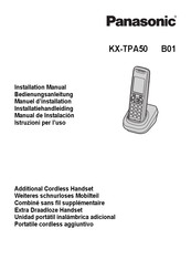 Panasonic KX-TPA50 Manual De Instalación