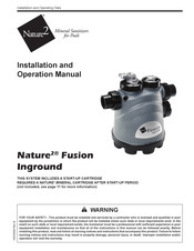 Nature2 Fusion Inground Manual De Instalación Y Funcionamiento