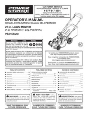 Power Stroke PS21ESLM Manual Del Operador