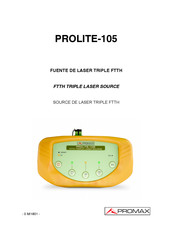 Promax PROLITE-105 Manual De Instructiones