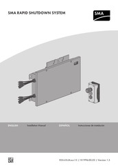 SMA RAPID SHUTDOWN SYSTEM Instrucciones De Instalación