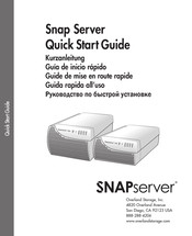 Overland Storage Snap Server Guia De Inicio Rapido