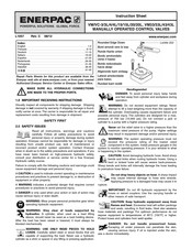 Enerpac VC-20 Hoja De Instrucciones