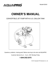 AquaPRO 63043 Manual Del Propietário