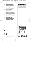 Einhell Global 22.555.20 Manual De Instrucciones