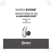 Widex EVOKE E-FM Instrucciones De Uso