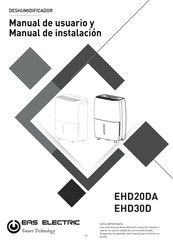 EAS ELECTRIC EHD30D Manual De Usuario Y Manual De Instalacion