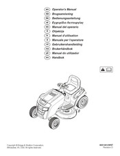 Briggs & Stratton 80012812WST Manual Del Operario