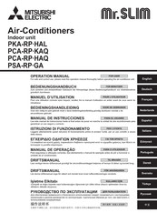 Mitsubishi Electric Mr.SLIM PKA-RP35HAL Manual De Instrucciones