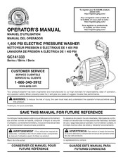 OWT Industries Clean GC141333 Serie Manual Del Operador