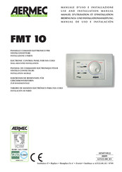 AERMEC FMT 10 Manual De Uso E Instalación