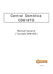 golmar CD816TG Manual Usuario