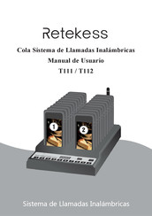 Retekess T112 Manual De Usuario