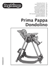 Peg-Perego Prima Pappa Dondolino Instrucciones De Uso