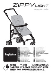 Inglesina ZIPPY LIGHT Manual De Instrucciones