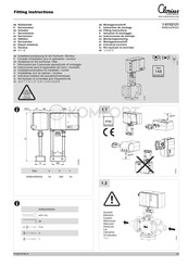 Clorius Controls AVM234SK002 Instrucciones De Montaje