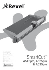 Rexel SmartCut A525pro Manual De Instrucciones