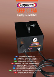 WYNN'S FuelSystemSERVE Manual De Funcionamiento