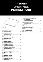 Dometic PERFECTROOF PR4500 Instrucciones De Montaje