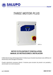 SALUPO THREE MOTOR PLUS Manual De Instrucciones