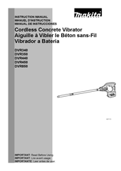 Makita DVR350 Manual De Instrucciones