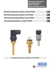 WIKA TFS35 Manual De Instrucciones