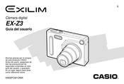 Casio Exilim EX-Z3 Manual De Instrucciones