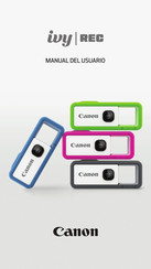 Canon ivy REC Serie Manual Del Usuario