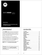 Motorola MOTOROKR EM25 u2 Guía De Inicio