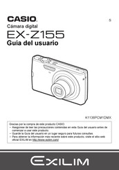 Casio EX-Z150 Guia Del Usuario