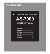 Olympus AS-7000 Guía De Usuario