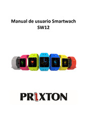 PRIXTON Smartwatch SW12 Serie Manual De Usuario