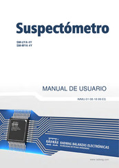 RADWAG SM-MYA 4Y Manual De Usuario