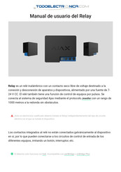 AJAX AJ-RELAY Manual De Usuario