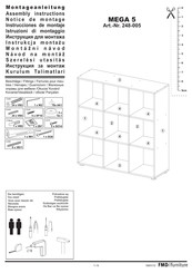 Fmd Furniture MEGA 5 248-005 Instrucciones De Montaje